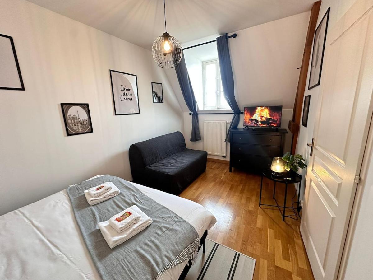 S Bayleved'Air Duplex Vue Chateau, Balneo Et Sauna Sedan Exteriér fotografie